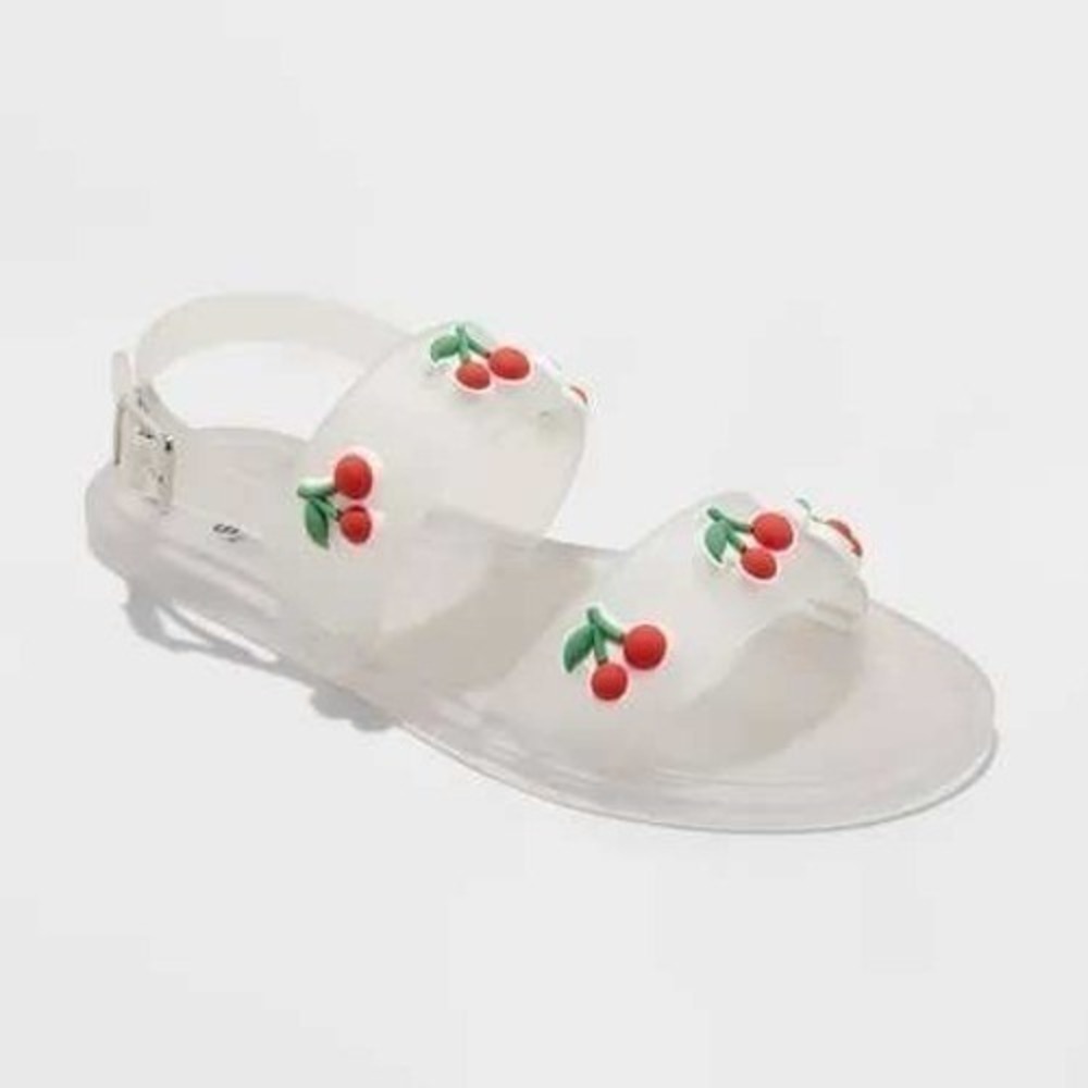 Girls' Art Class Cherry‎ Red Saniah Jelly Sandals 4 New With Tags